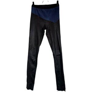 Neil Barrett Made in Italy Leather Leggings size XS